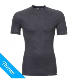 Ten Cate Thermo Heren Shirt Korte Mouw Antraciet