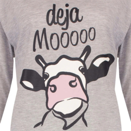 Dames Temptation Bigshirt Lange mouw Koe