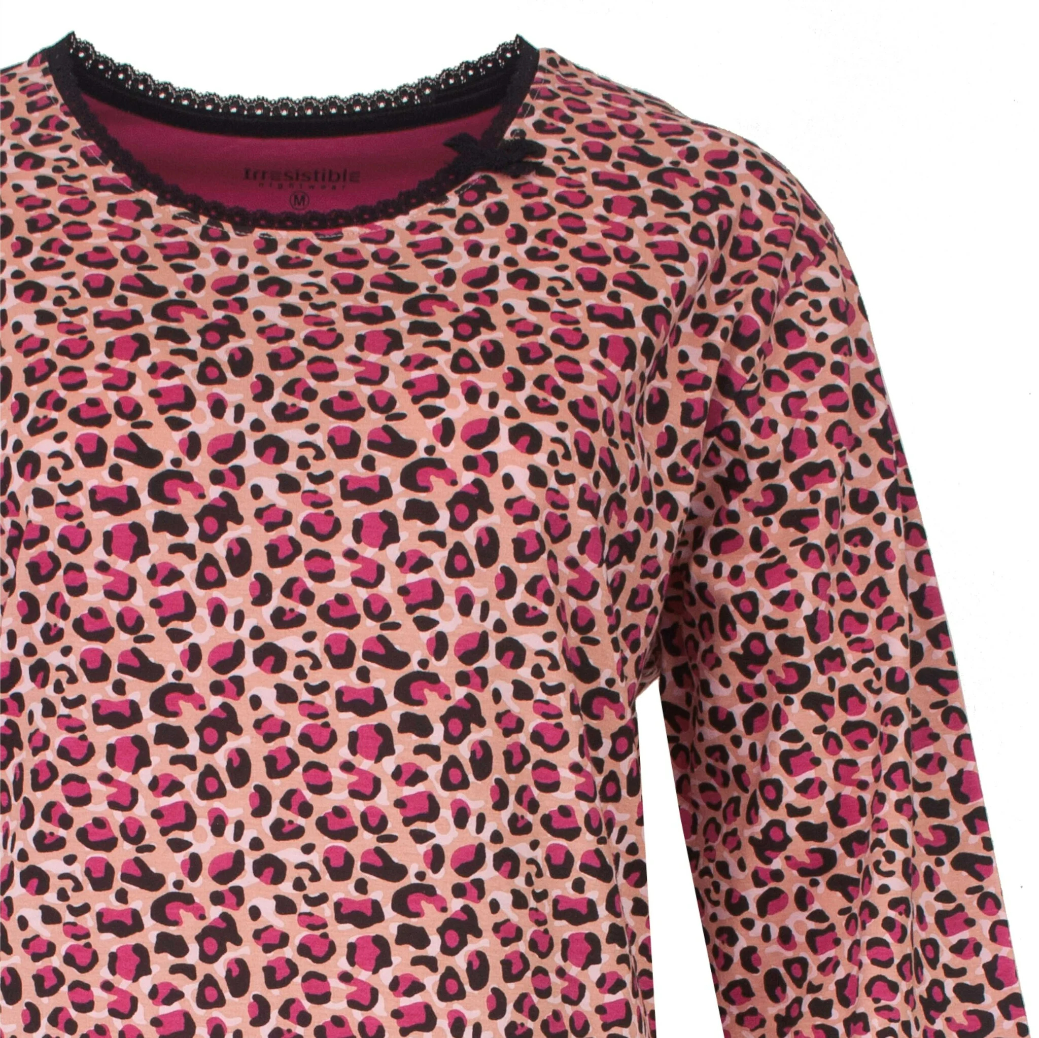 Irresistible Nachthemd Lange Mouwen Pink Panter Dames 