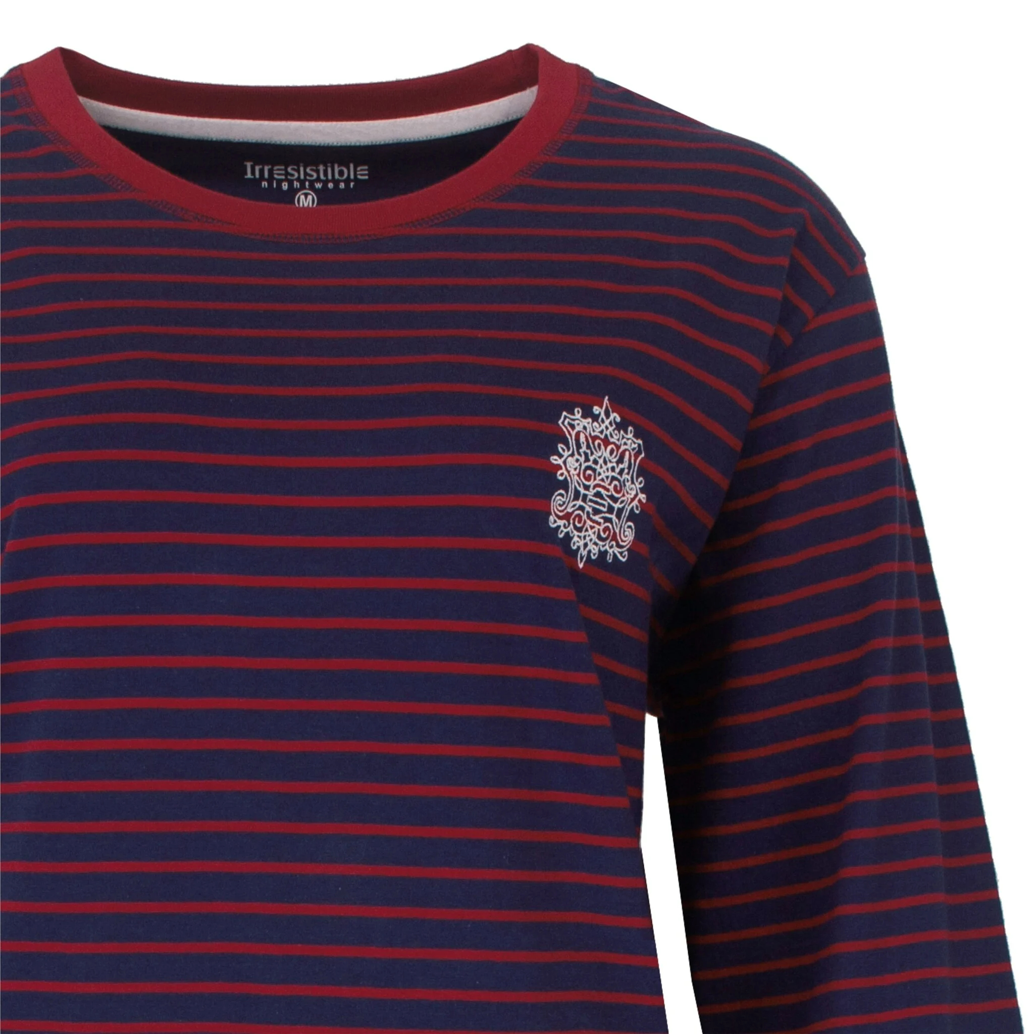 Irresistible Pyjama Dames Streep Blauw/Rood