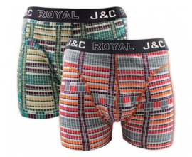 Royal J&C Heren Boxer 2-PAK H240