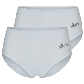 Beeren Julia Heup Slip Softly Wit 2-PAK
