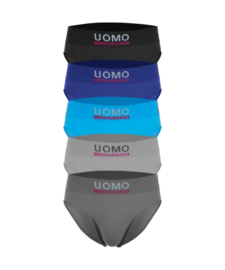 Uomo Heren Slip Naadloos 10-Pak