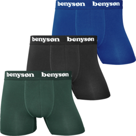 Benyson Bamboo Boxershort Heren 3-Pak