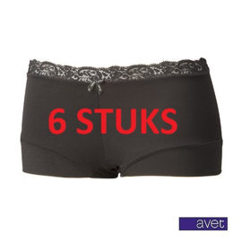 Dames Short AVET 38832 Kant Taille 6 Stuks