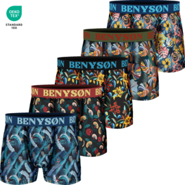 Benyson Heren Boxers Viscose 5-Pak