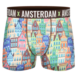 Heren Amsterdam Boxer Huisjes