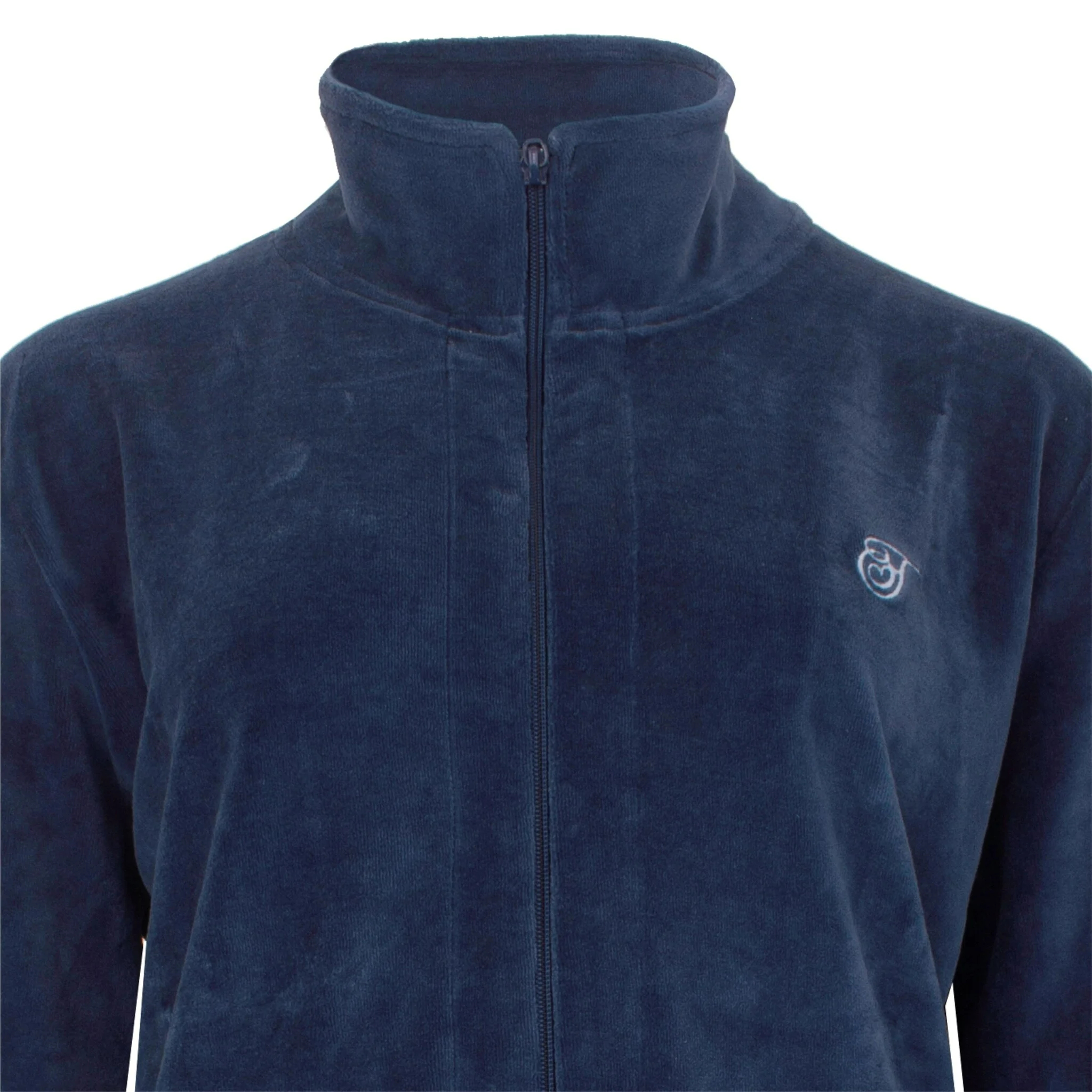 Tenderness Dames Huispak Velours Blauw