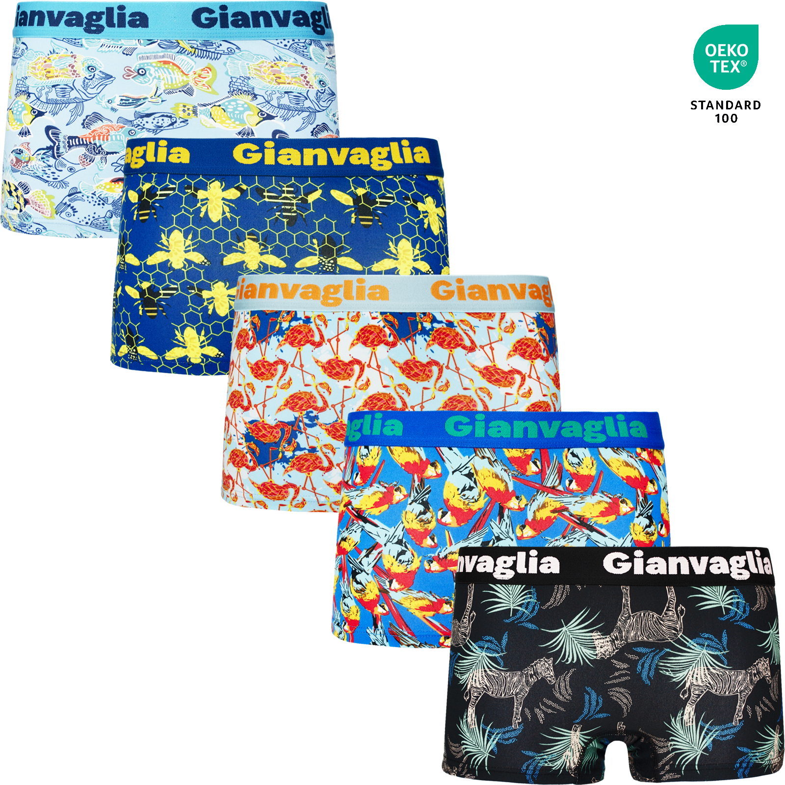 DAMES BOXERSHORTS/HIPSTERS