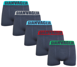 Gianvaglia Heren Boxer Micro 10 pak zwart