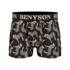 Benyson Viscose Boxer Heren Animal 5-pak