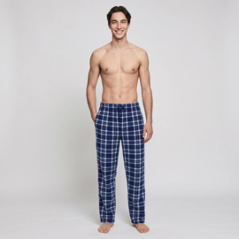 Gaubert Heren Pyjama Broek Micro Fleece 2Pak