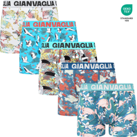 Heren Gianvaglia Boxers Animals 5-Pak