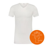 Beeren Body Climate T- Shirt Wit V-Hals