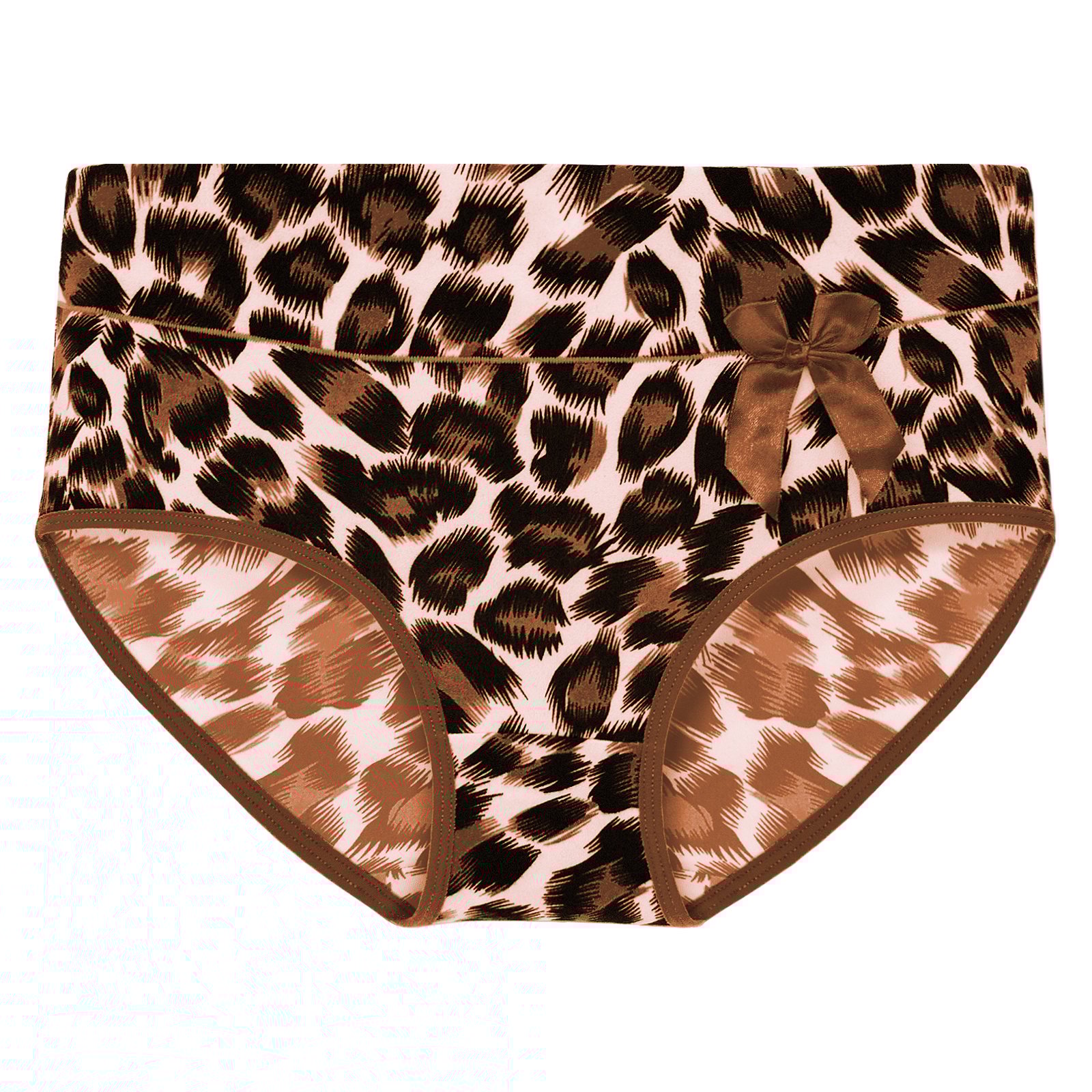 Fine Woman Dames Slip Tijgerprint 5-Pak