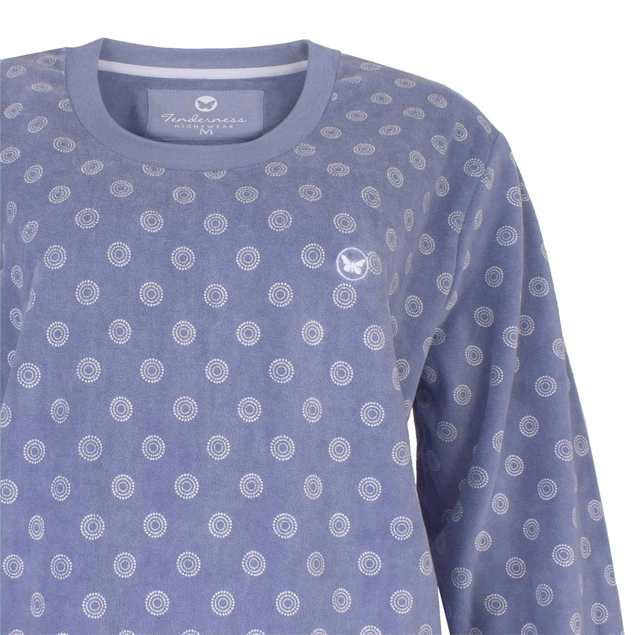 Tenderness Dames Pyjama Velours Lila