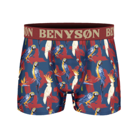 Benyson Viscose Boxer Heren Animal 5-pak