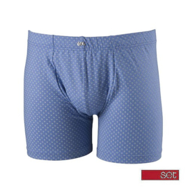 Set Look Boxershort 18316 Blauw Katoen