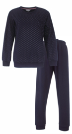 Tenderness Dames Pyjama Fleece Donkerblauw