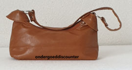 HANDTAS KORT COGNAC