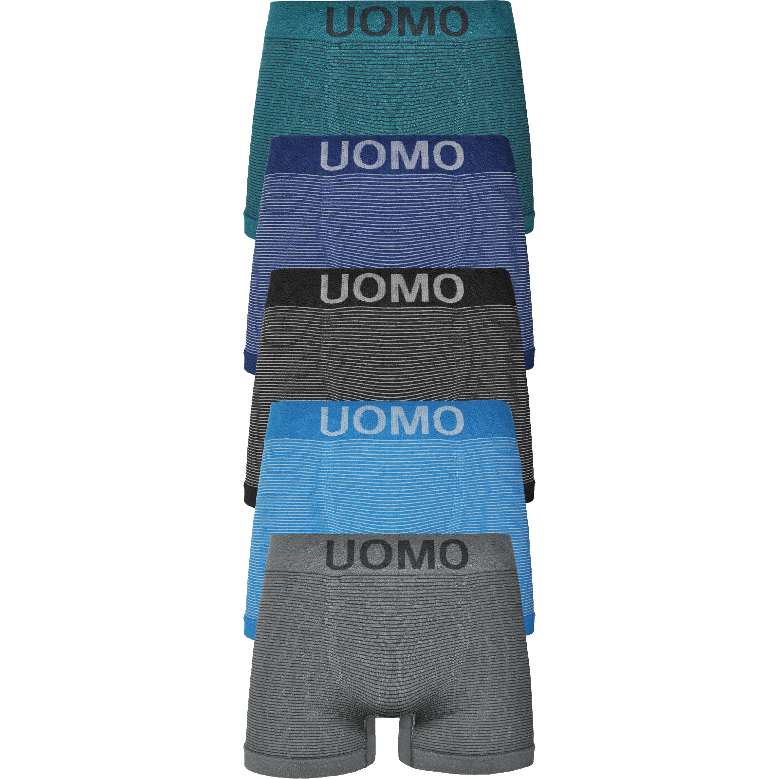 Naadloze Heren Boxershort Uomo 5-Pak