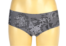 J&C Dames Hipster Invisible Bloem