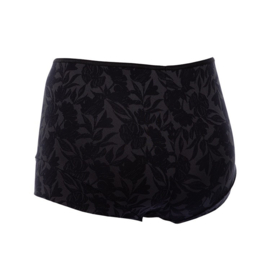 Avet 38012 Dames Boxer Flower Zwart