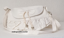 CROSSBODY HANDTAS SCHOUDERTAS CREME
