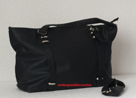 SHOPPER HANDTAS ZWART