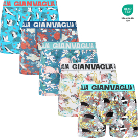 Heren Gianvaglia Boxers Animals 5-Pak