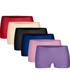 Gaubert Dames Invisible Shorts 6-Pak