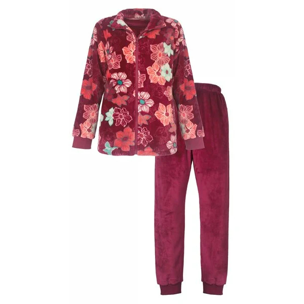 Tenderness Dames Huispak Fleece Gebloemd