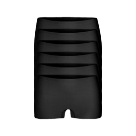 Invisible Short Gaubert Dames Zwart 6-Pak