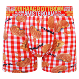 Holland City Boxer Heren Stroopwafels