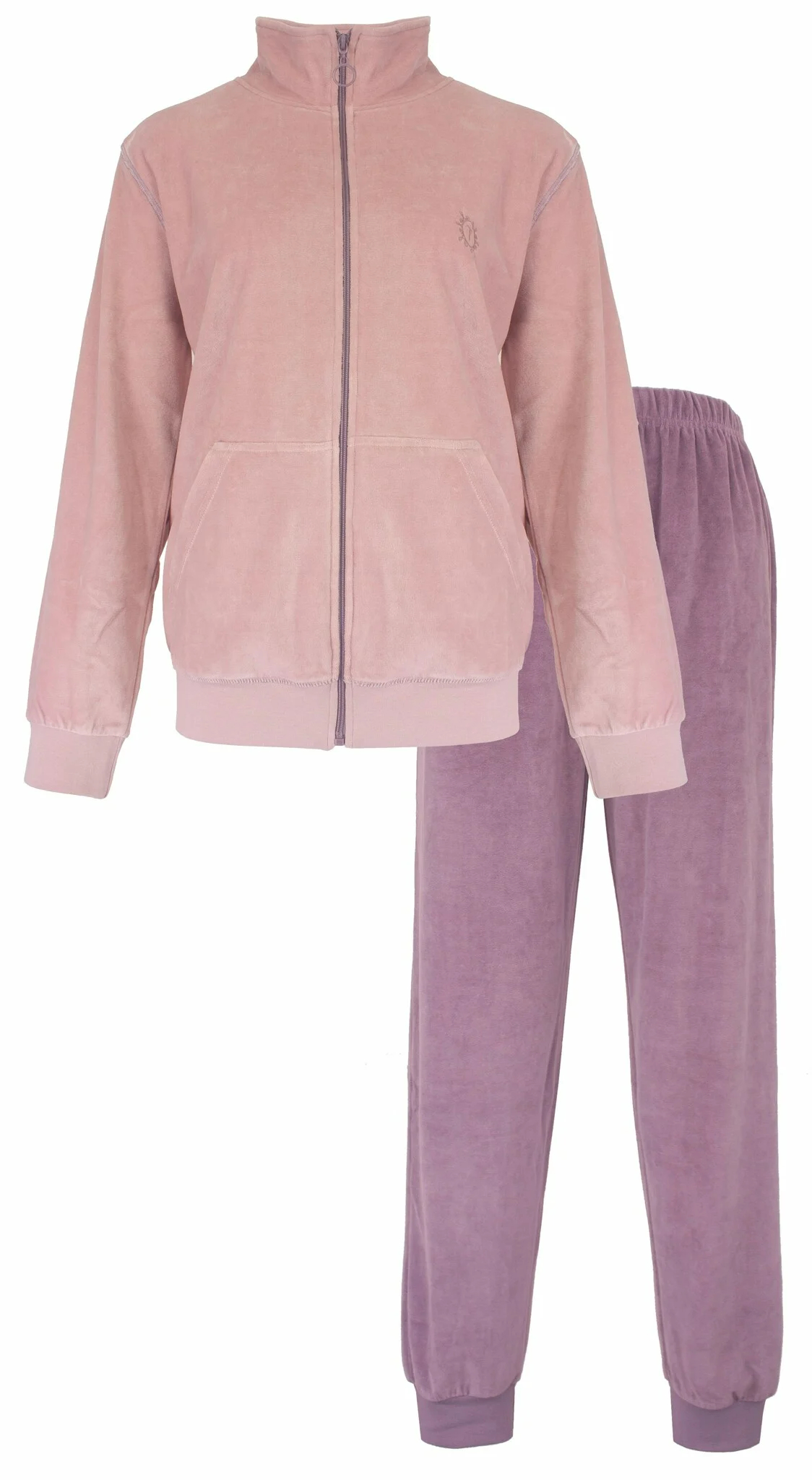 Tenderness Huispak Dames Roze Velours