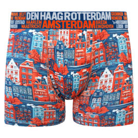 Holland City Boxershort Heren Huisjes