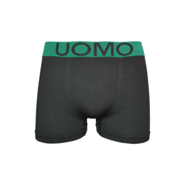 Uomo Boxer Heren Zwart 10-PAK