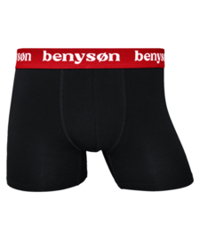 Benyson Bamboe Boxershort zwart 3-pak