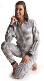 Cocodream Dames Onesie Schaduwstreep