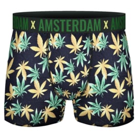 Heren Boxershort Amsterdam Wietblad