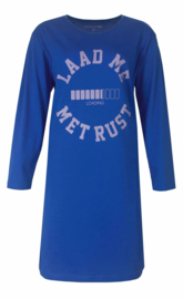 Temptation Lange Mouw Bigshirt Dames Blauw