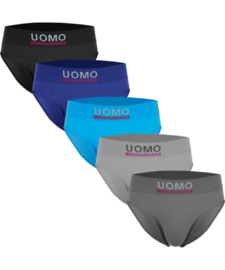 Uomo Heren Slip Naadloos 10-Pak