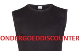 Beeren Heren Mouwloos Shirt O-Hals Gekleurd