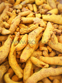 Natuurlijke Kurkuma wortel-gedroogd  GEMALEN  (Curcuma longa) (الكركم البلدي (مطحون