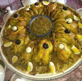 Natuurlijke traditionele Ras-Elhanout Beldi راس الحانوت البلدي