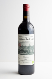 Côtes de Bourg "Prestige"  Tête de cuvée. Chateau La Grolet Bordeaux. Biodynamische wijn.