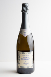 Crémant de la Loire brut, Château de Passavant, Frankrijk. Biodynamische wijn.