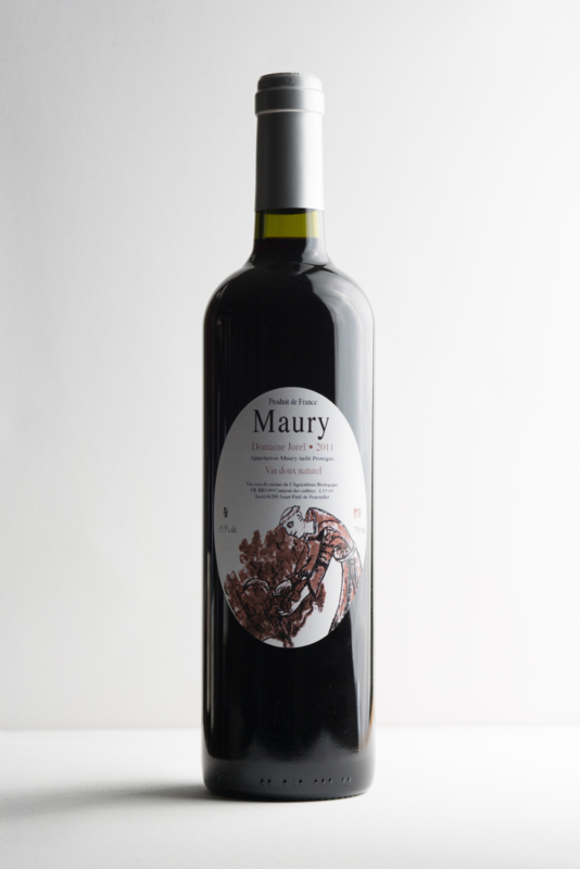 Maury Domaine Jorel, Pyrénées Orientales, Frankrijk. Biodynamische wijn.