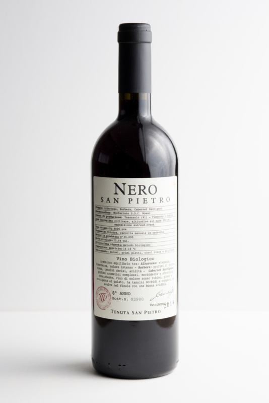 San Pietro Nero Piemonte Tenuta San Pietro, Piemonte. Biodynamische wijn.
