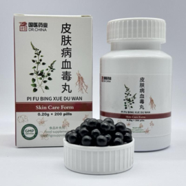 Pi Fu Bing Xue Du Wan - Skin Care Form - 皮膚病血毒丸